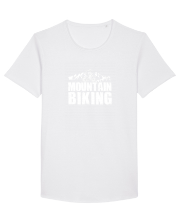 Mountain Biking White