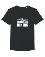 Mountain Biking Tricou mânecă scurtă guler larg Bărbat Skater