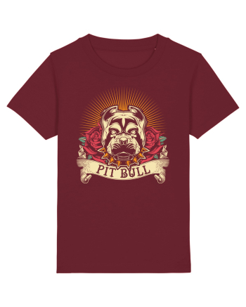 Pit Bull Burgundy