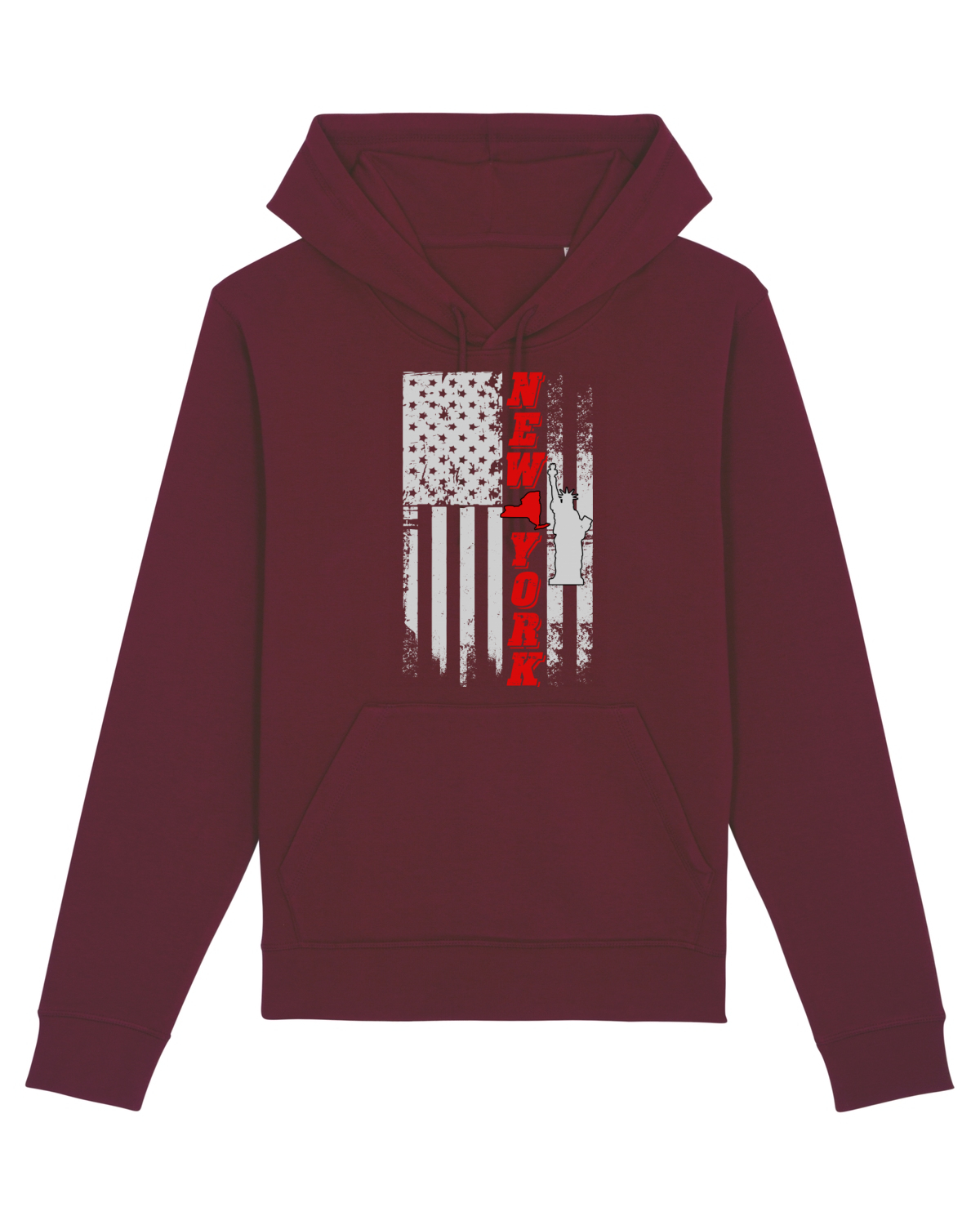 Hanorac Unisex Drummer Burgundy