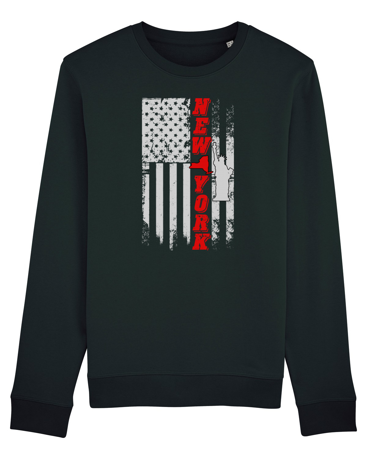 Bluză mânecă lungă Unisex Rise Black