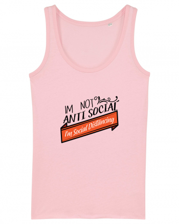 Anti social distancing Cotton Pink