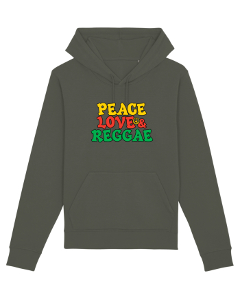 Peace Love and Reggae Khaki