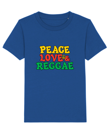 Peace Love and Reggae Majorelle Blue