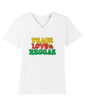 Peace Love and Reggae White