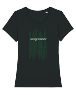 Programmer Tricou mânecă scurtă guler larg fitted Damă Expresser