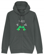 T-rex Hug Hanorac cu fermoar Unisex Connector