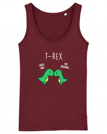 T-rex Hug Burgundy