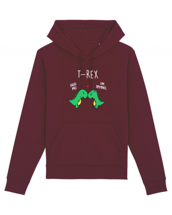 T-rex Hug Burgundy