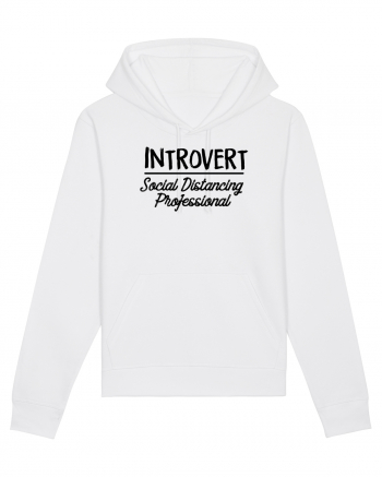 Introvert Social Distancing White