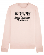 Introvert Social Distancing Bluză mânecă lungă Unisex Rise