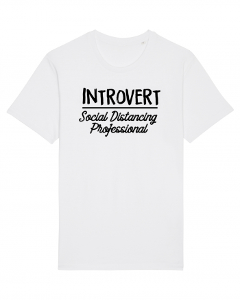 Introvert Social Distancing White