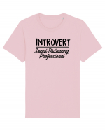 Introvert Social Distancing Tricou mânecă scurtă Unisex Rocker