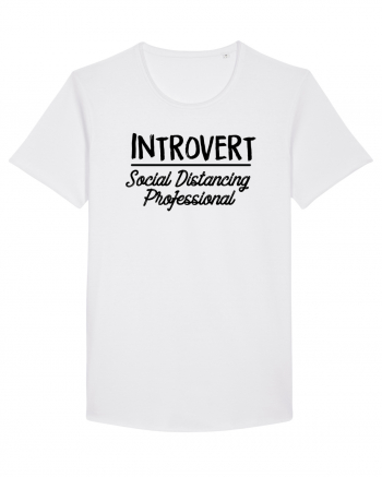 Introvert Social Distancing White