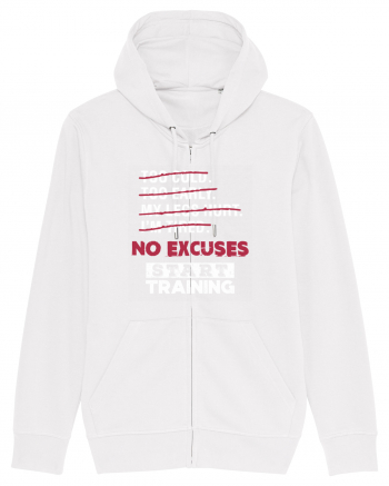 No excuses White