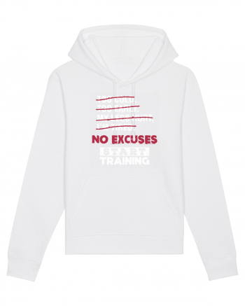 No excuses White