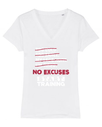 No excuses White