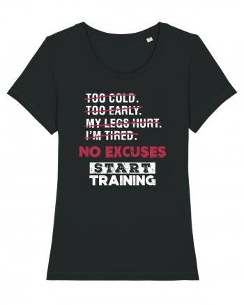 No excuses Black