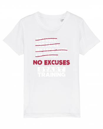 No excuses White