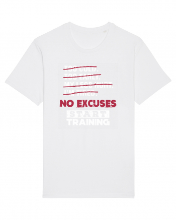 No excuses White