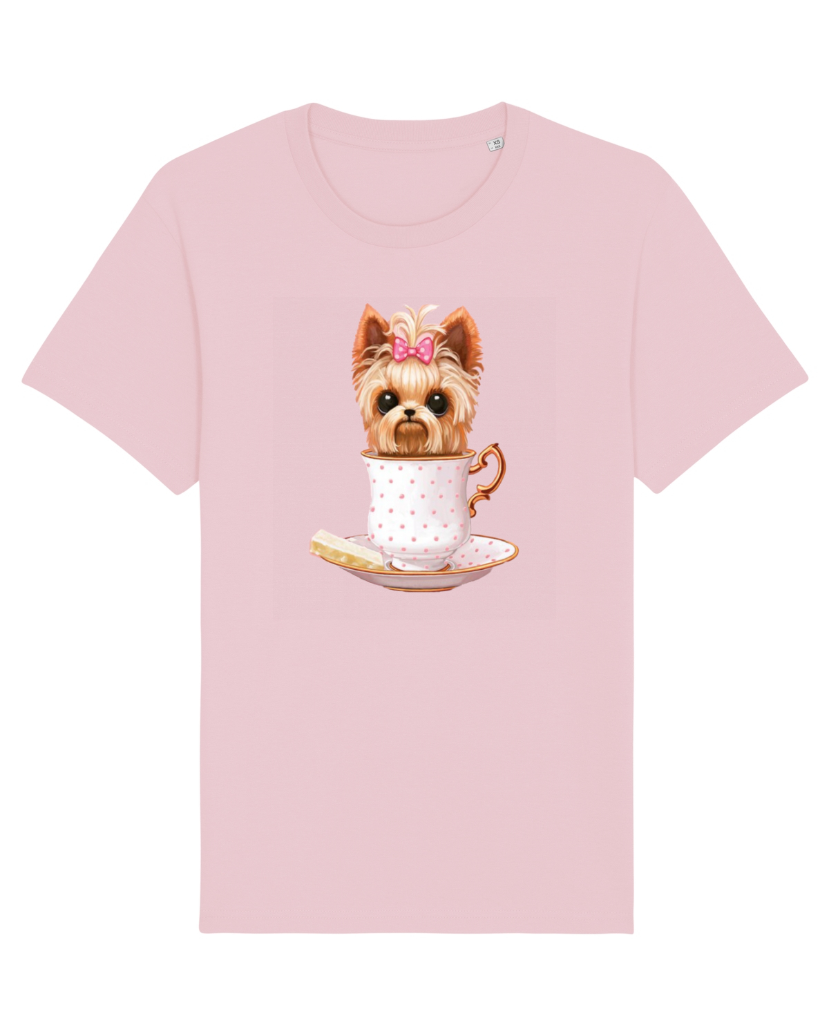 Tricou mânecă scurtă Unisex Rocker Cotton Pink