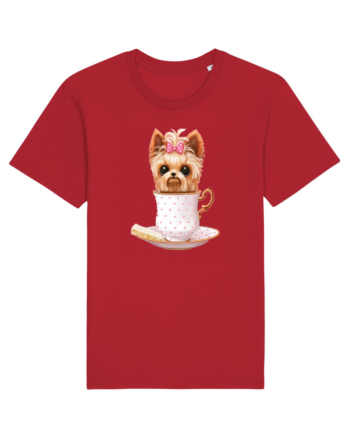 Tricou mânecă scurtă Unisex Rocker Red