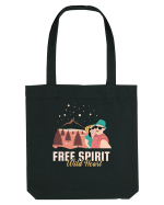 Free spirit wild heart Sacoșă textilă