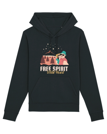 Free spirit wild heart Black