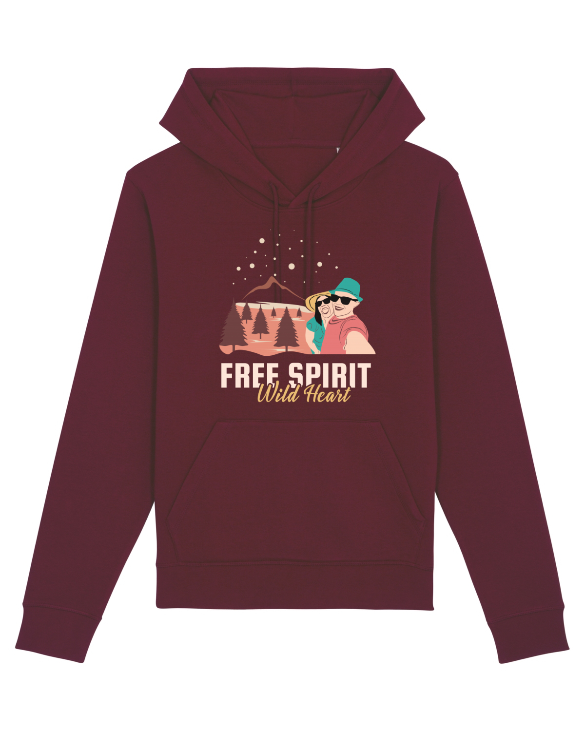 Hanorac Unisex Drummer Burgundy