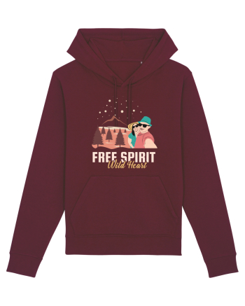 Free spirit wild heart Burgundy