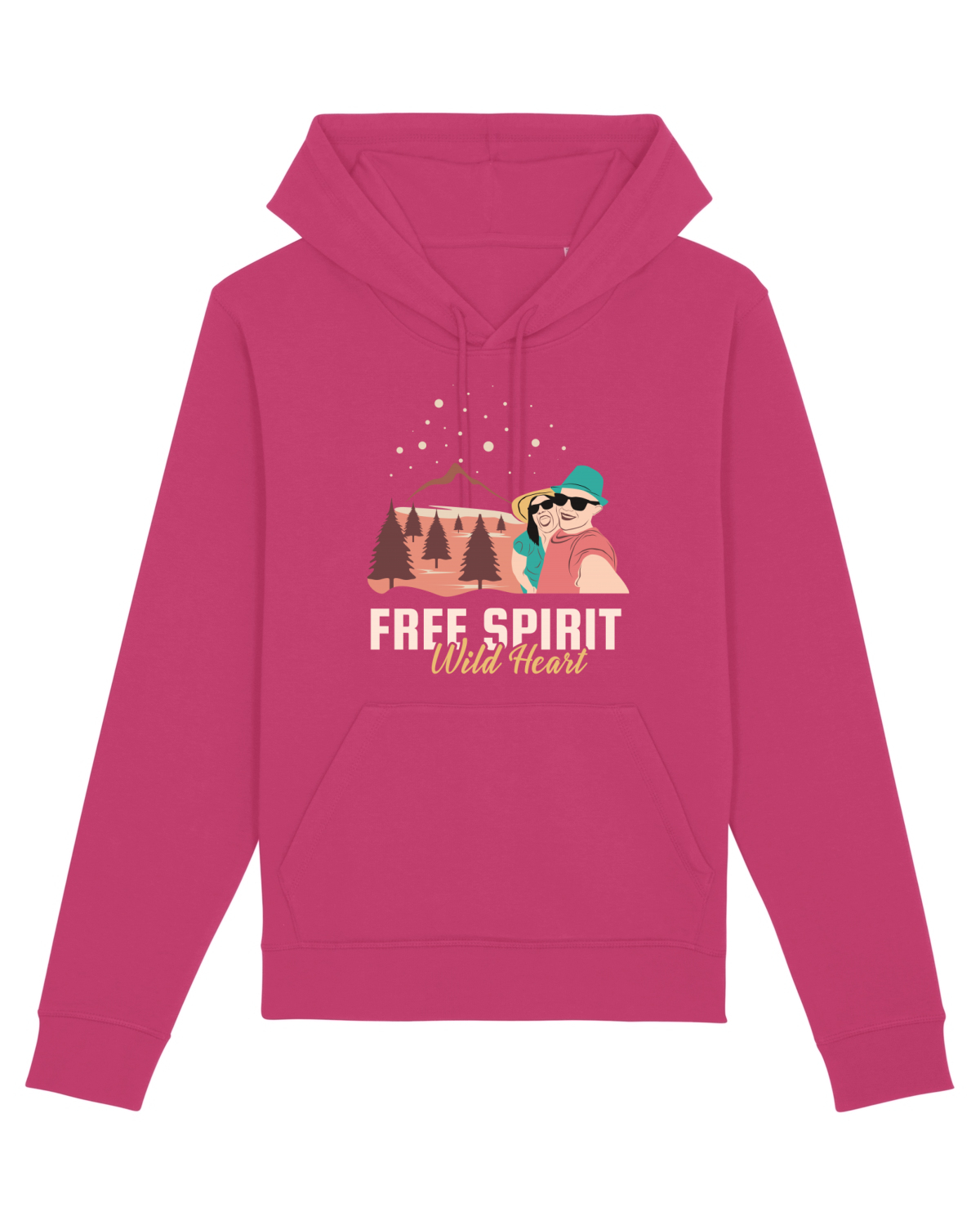 Hanorac Unisex Drummer Raspberry