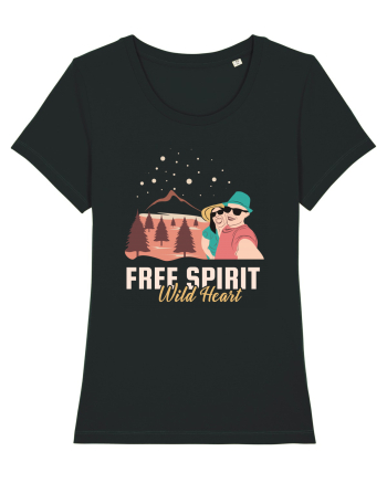 Free spirit wild heart Black