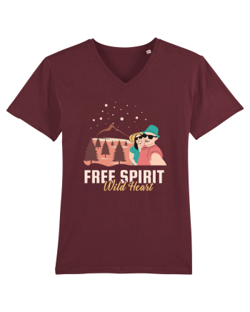 Free spirit wild heart Burgundy