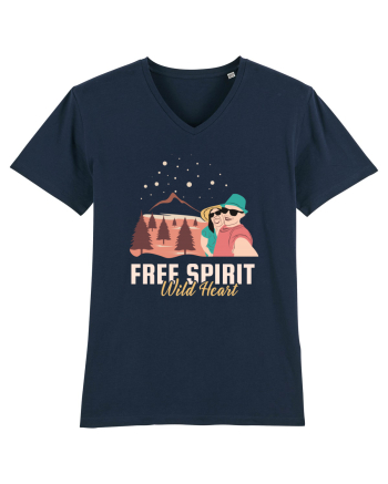 Free spirit wild heart French Navy