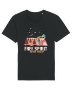 Free spirit wild heart Tricou mânecă scurtă Unisex Rocker