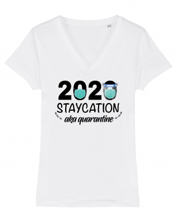 Staycation Quarantine White