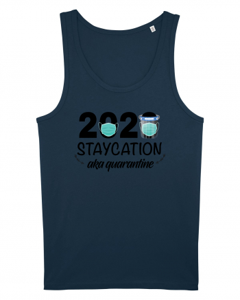 Staycation Quarantine Navy