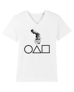 Squid Game Start Tricou mânecă scurtă guler V Bărbat Presenter