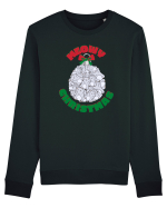 Meowy Christmas.Craciun pentru iubitorii de pisici Bluză mânecă lungă Unisex Rise