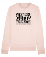 Straight Outta Quarantine Bluză mânecă lungă Unisex Rise