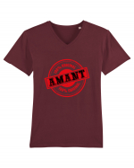 Amant Original Tricou mânecă scurtă guler V Bărbat Presenter