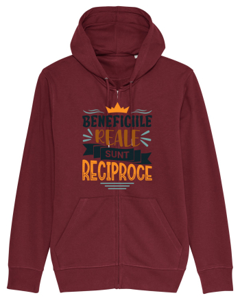 Beneficiile reale sunt reciproce V2 Burgundy