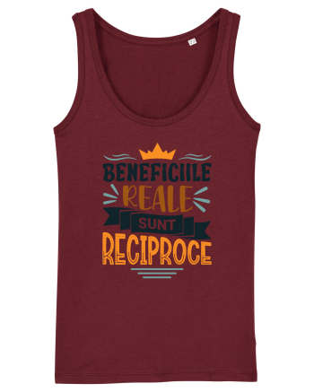 Beneficiile reale sunt reciproce V2 Burgundy