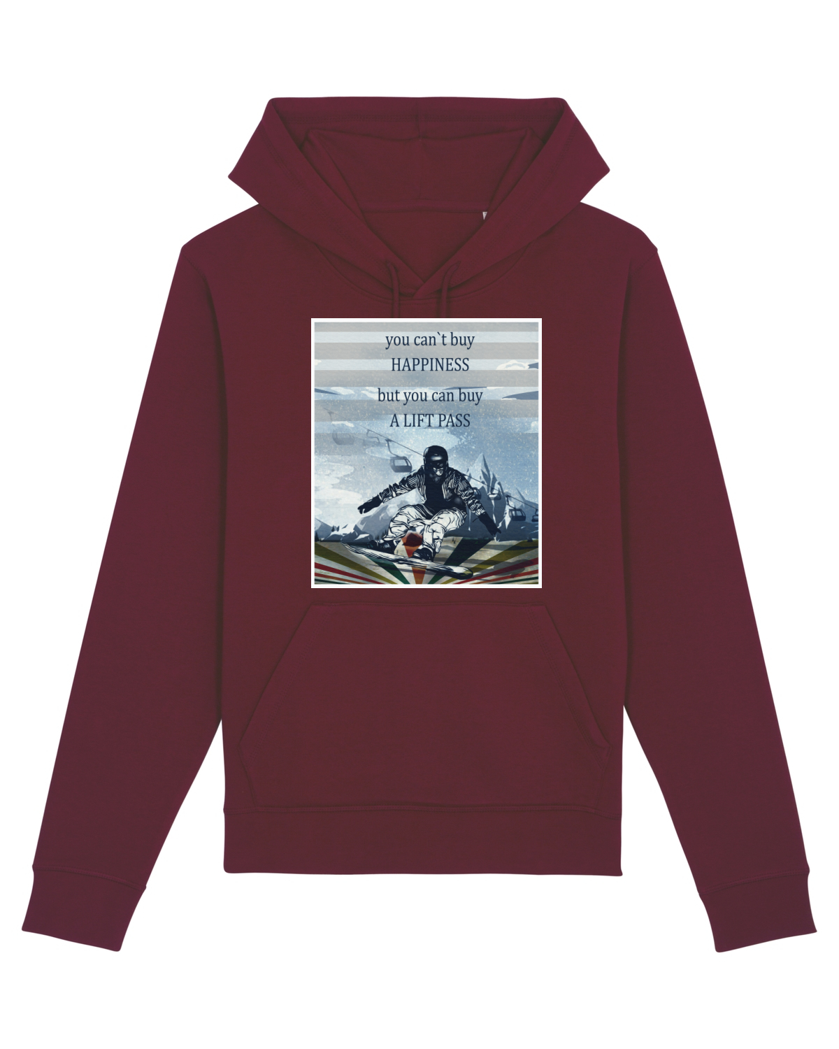 Hanorac Unisex Drummer Burgundy