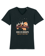 Hike in groups Tricou mânecă scurtă guler V Bărbat Presenter