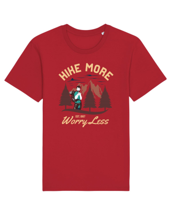 Hike more worry less Red