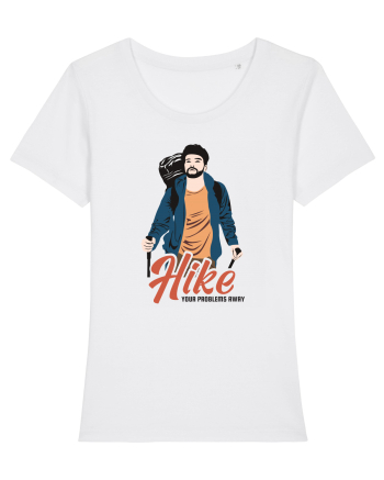 Hike your problems away - culori deschise White