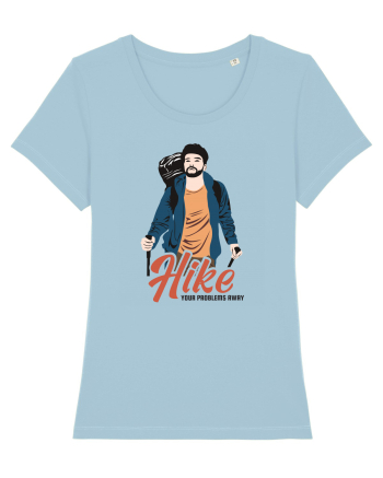 Hike your problems away - culori deschise Sky Blue