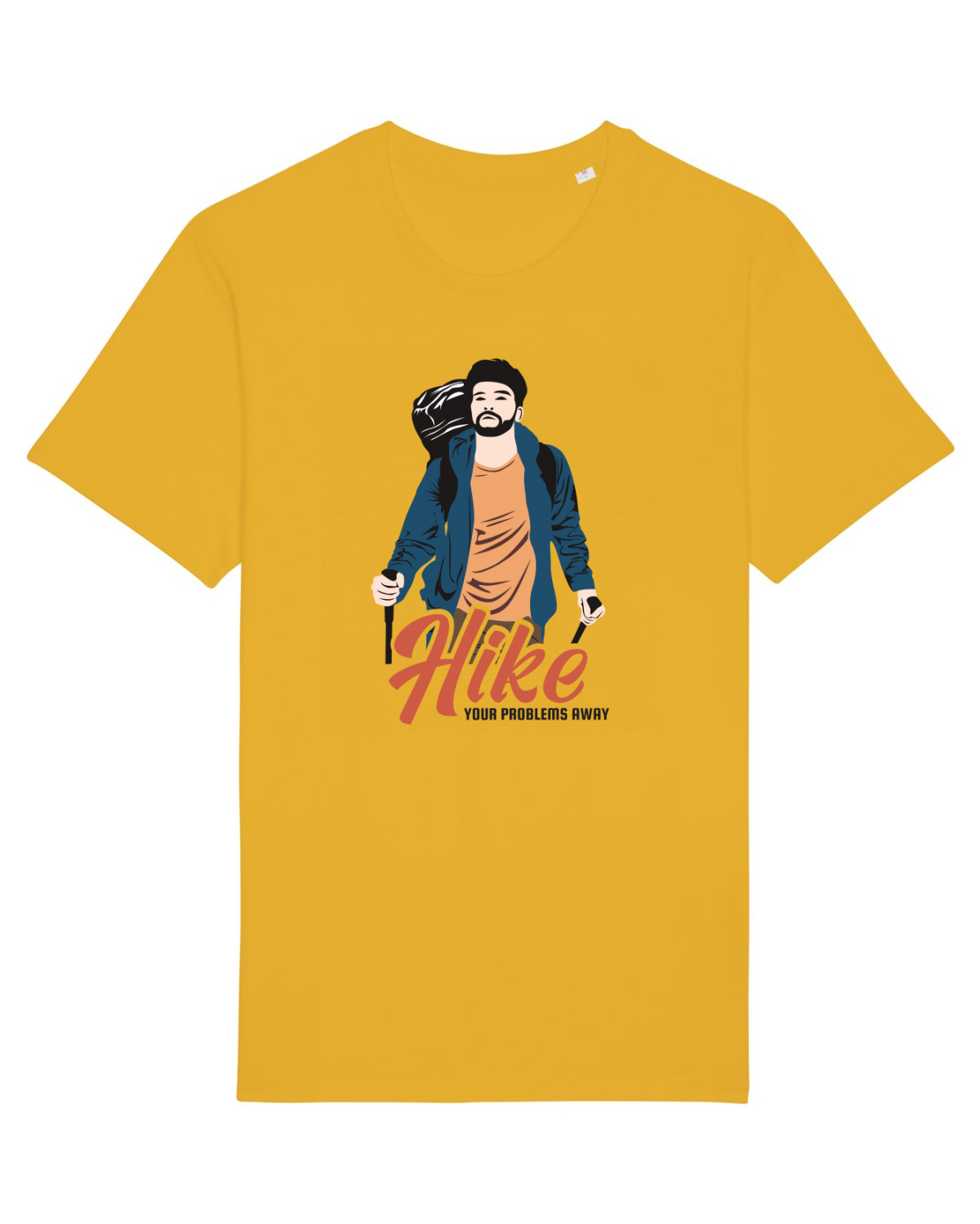Tricou mânecă scurtă Unisex Rocker Spectra Yellow