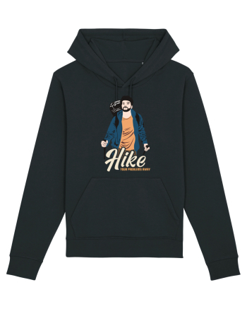Hike your problems away - culori inchise Black